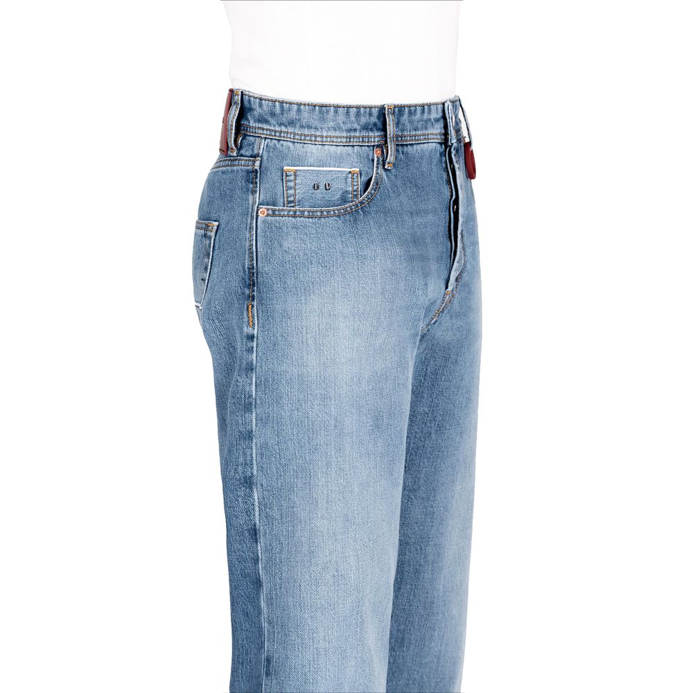 Jeans e pantaloni Tramarossa in cotone blu