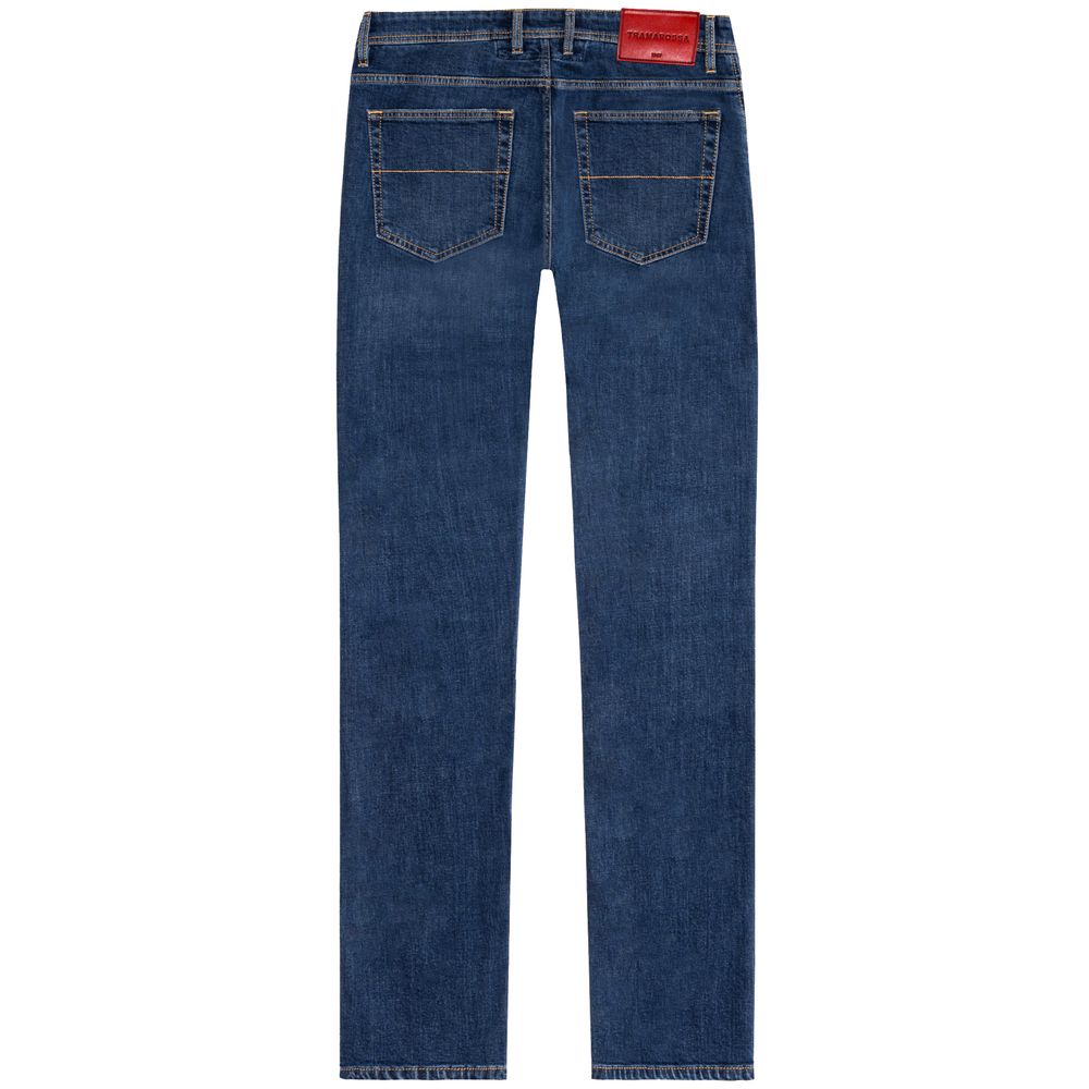 Jeans e pantaloni Tramarossa in cotone blu