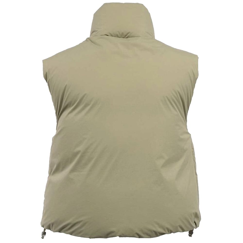 Gilet in nylon verde Moose Knuckles