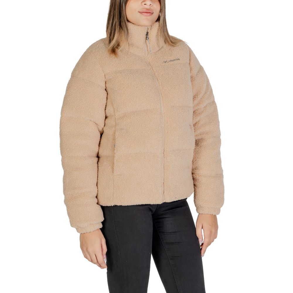 Columbia Beige Nylon Giacche e Cappotti