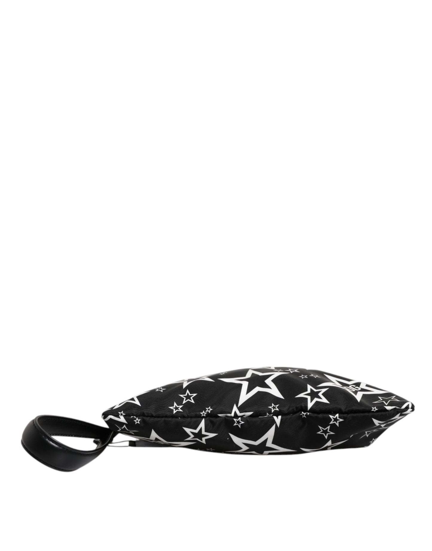 Dolce & Gabbana Borsa a tracolla con motivo a stelle nere e bianche