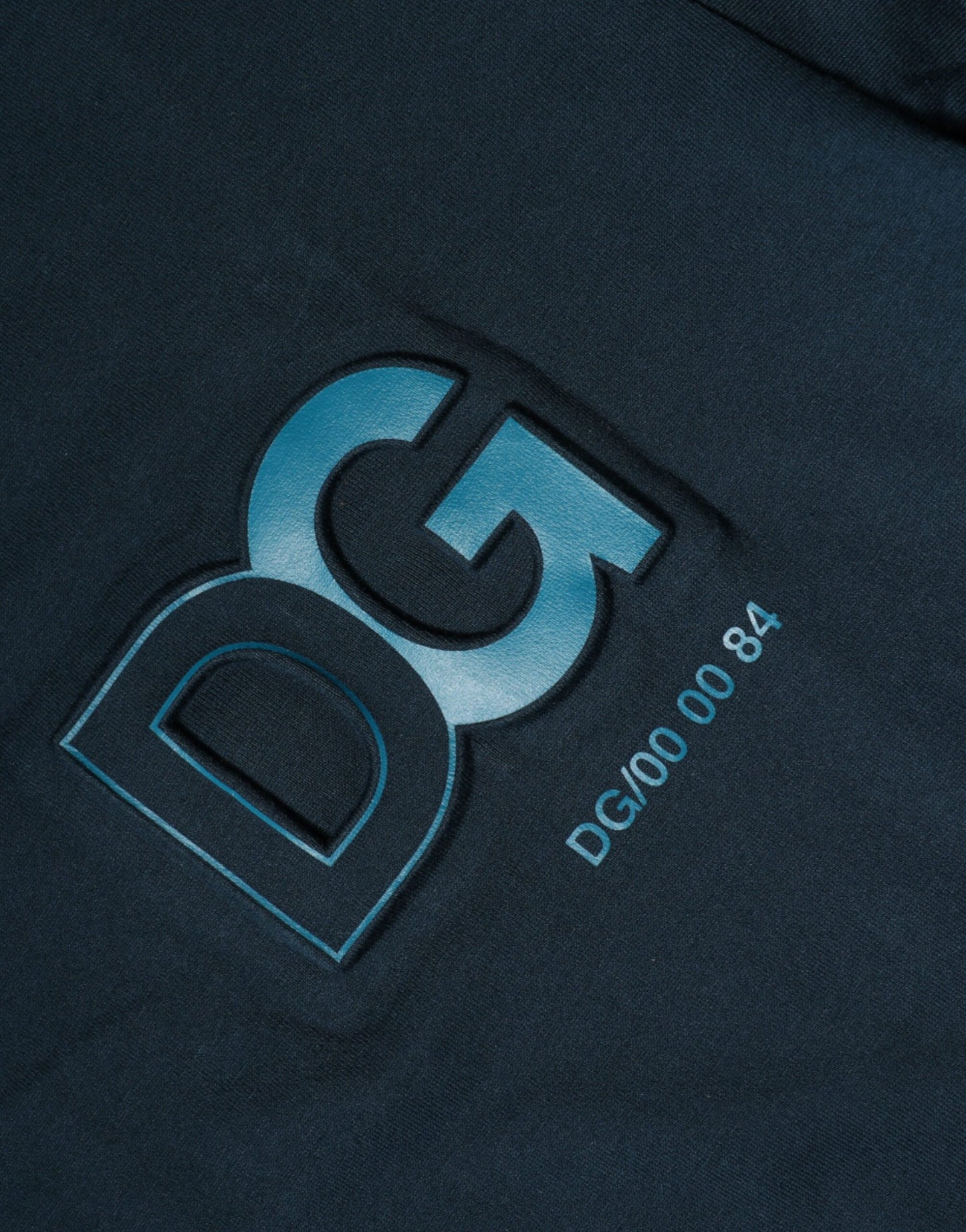 Dolce & Gabbana T-shirt girocollo a maniche corte con logo blu