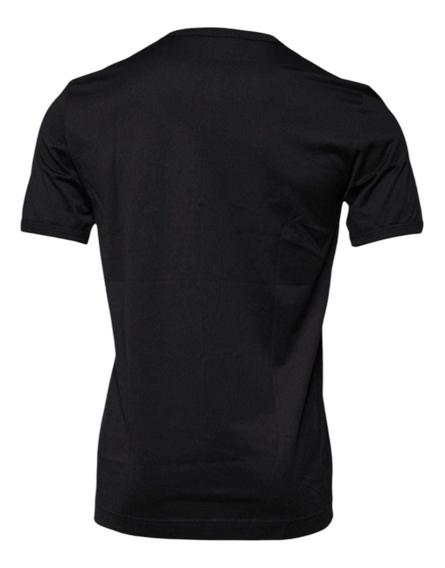 Dolce & Gabbana Blue Crown Girocollo Maniche Corte T-shirt