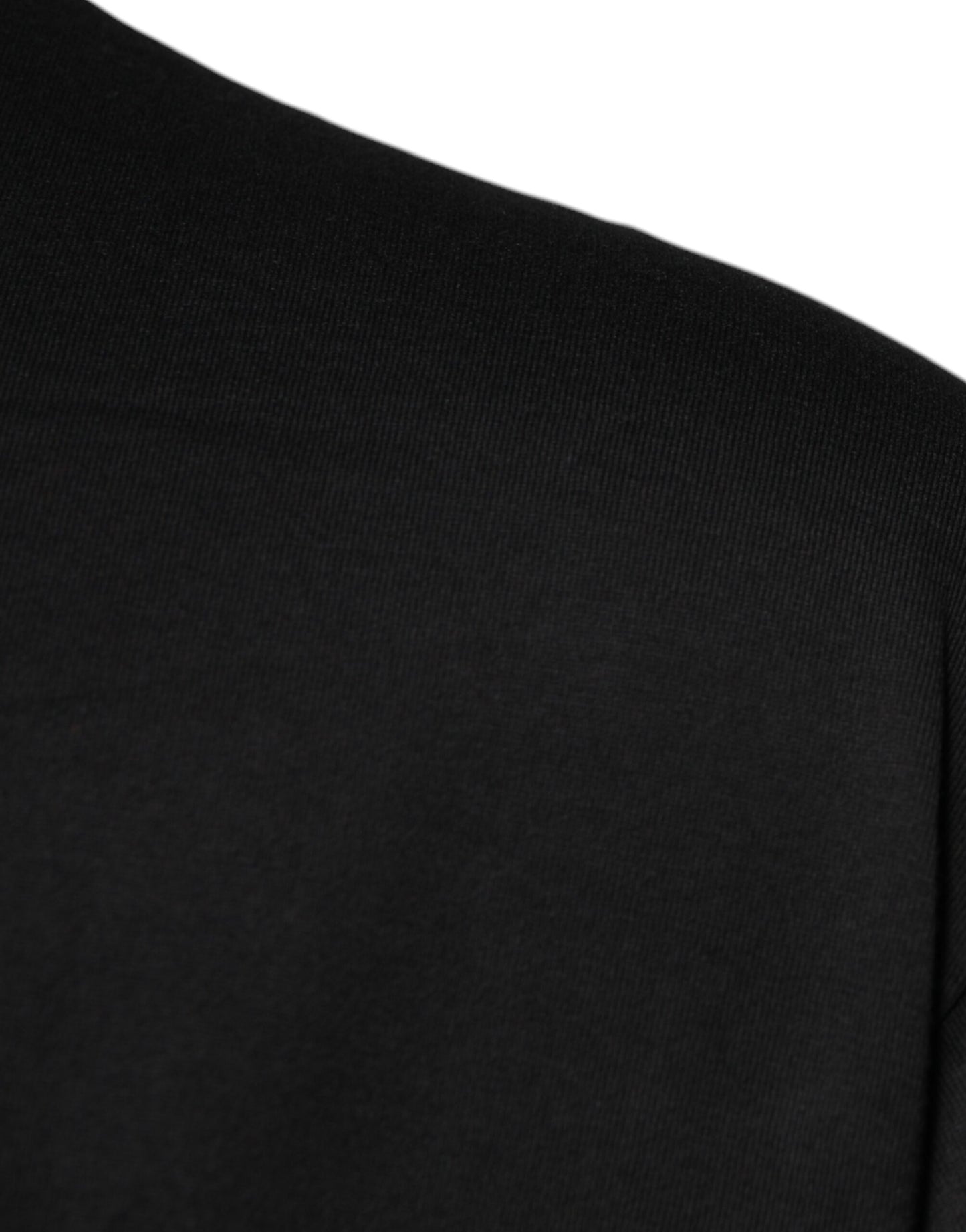 T-shirt girocollo a maniche corte Dolce & Gabbana con logo nero