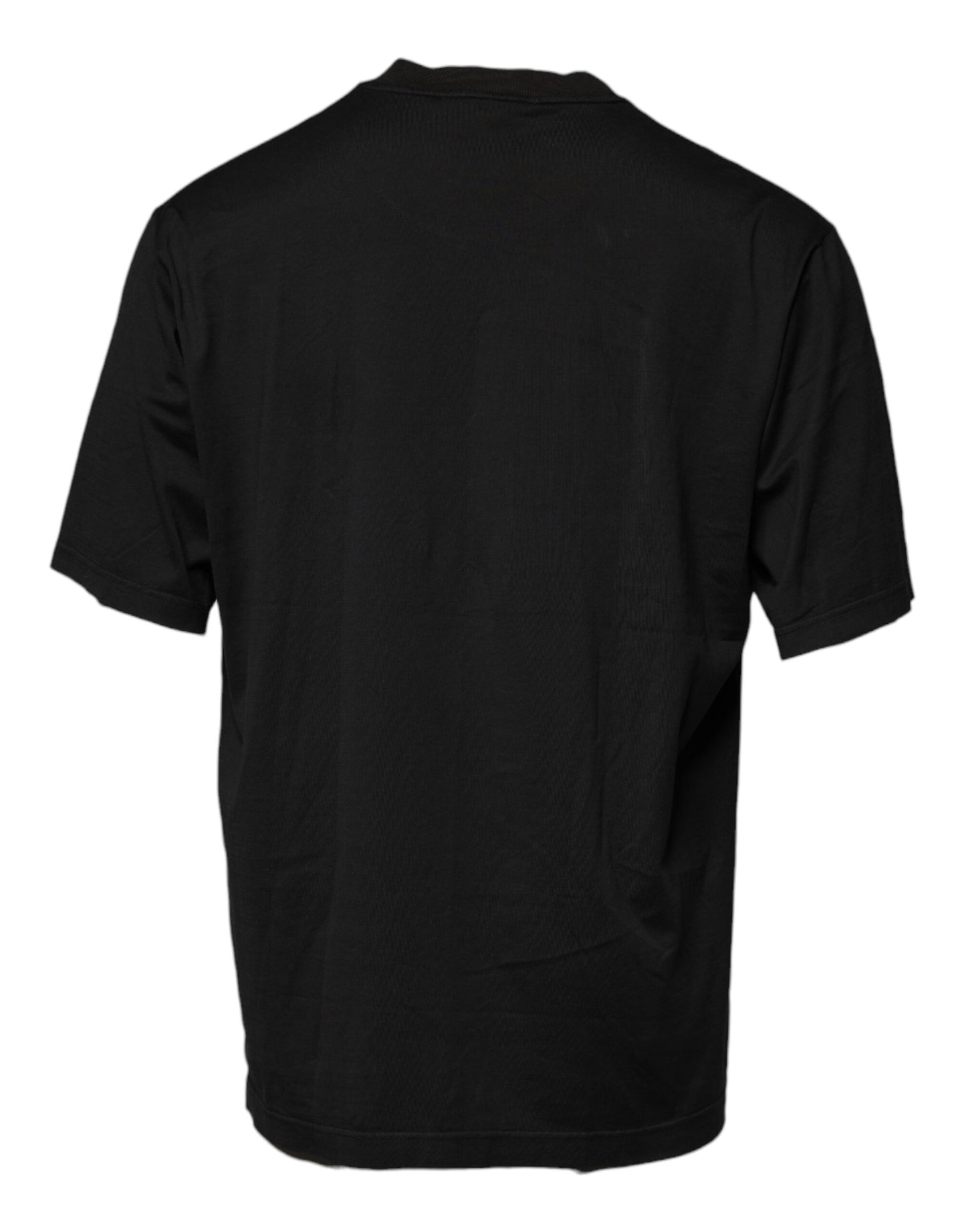 T-shirt girocollo a maniche corte Dolce & Gabbana con logo nero