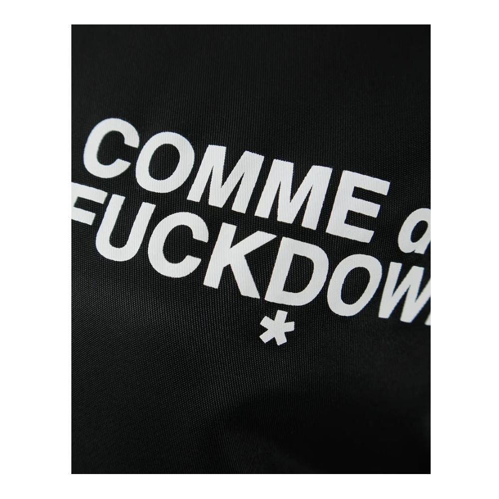 Giacche e cappotti in nylon nero Comme Des Fuckdown