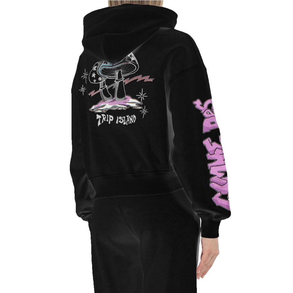 Maglione in cotone nero Comme Des Fuckdown