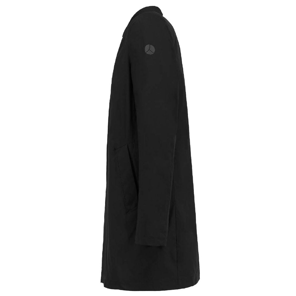 People Of Shibuya Black Recycled Polyester Men's Trench Coat