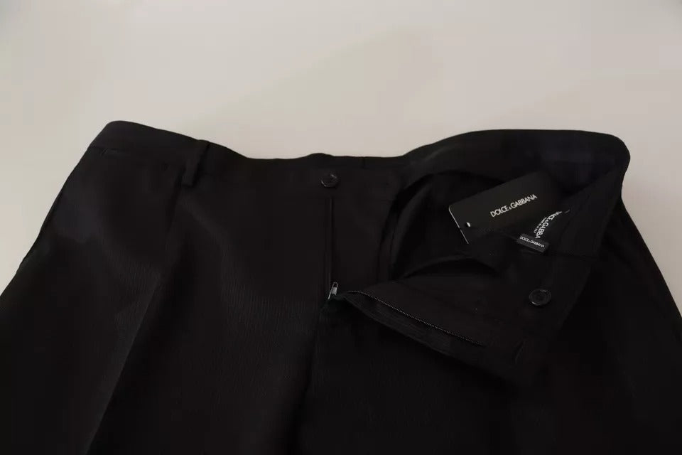 Dolce & Gabbana Pantaloni skinny formali neri