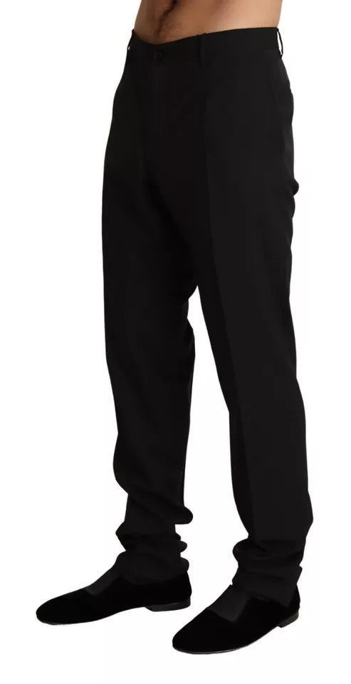 Dolce & Gabbana Pantaloni skinny formali neri