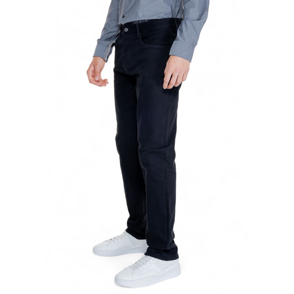 Armani Exchange Jeans e pantaloni in cotone nero