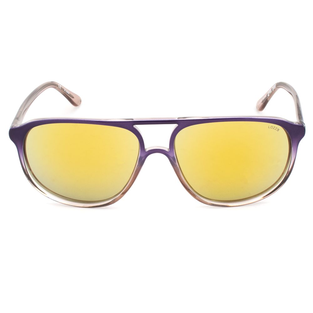 Occhiali da sole Lozza viola iniettati