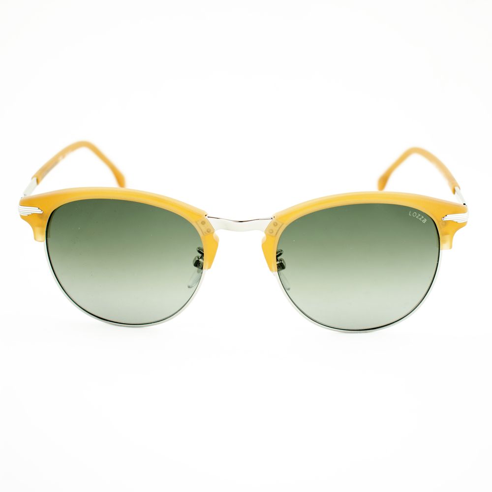 Occhiali da sole in metallo marrone Lozza