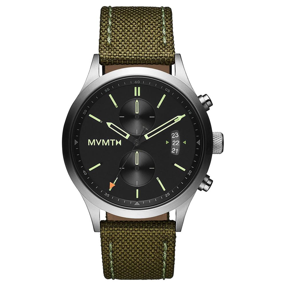 Orologio in tessuto verde MVMT
