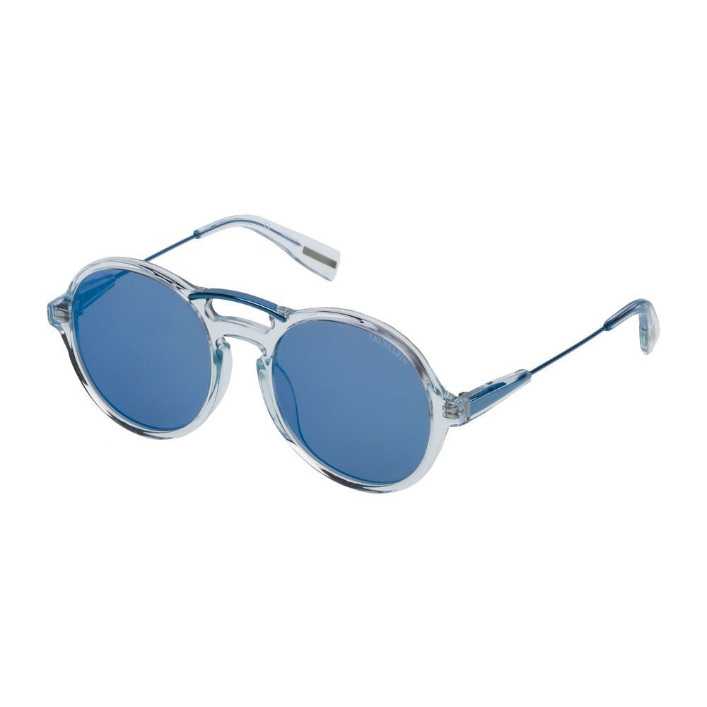 Occhiali da sole Trussardi in acetato blu