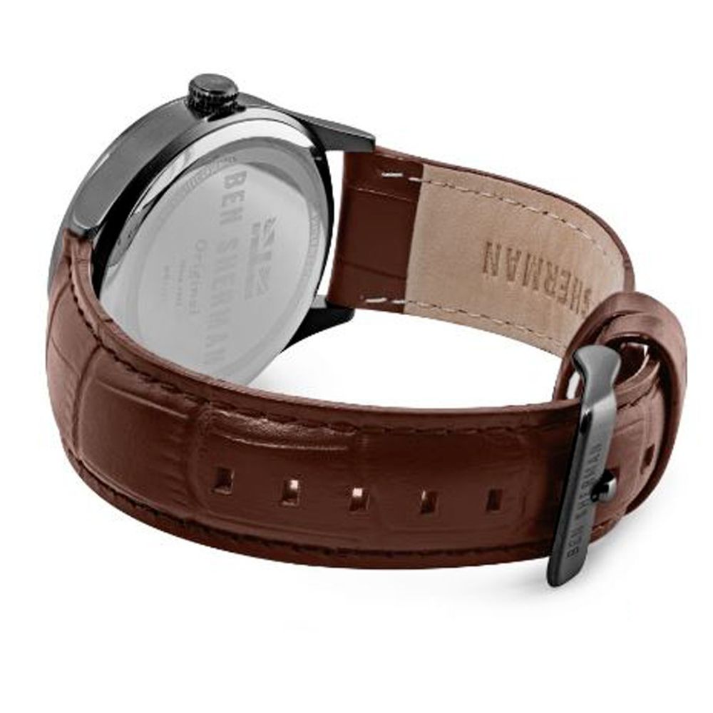 Orologio Ben Sherman in pelle marrone