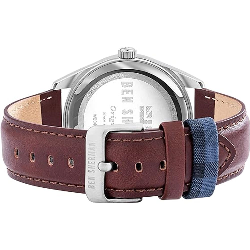Orologio Ben Sherman in pelle marrone