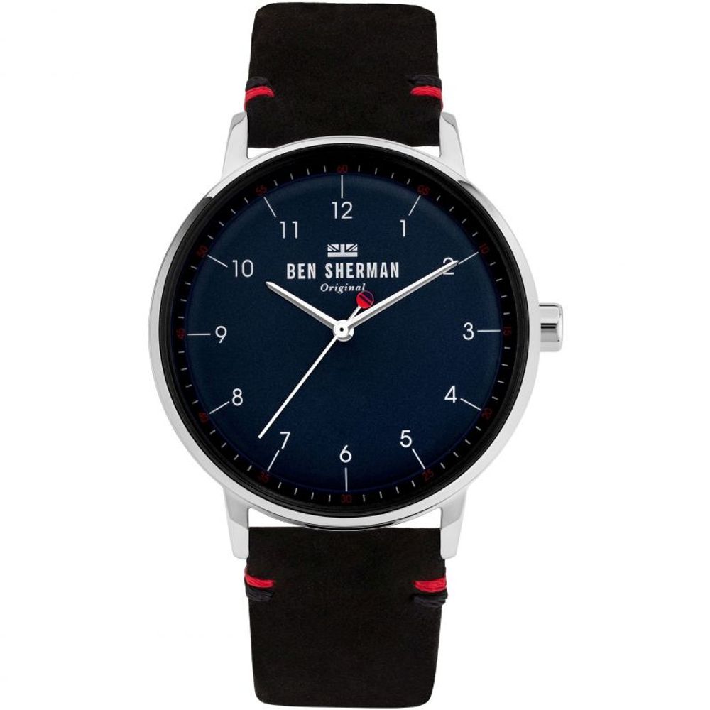 Orologio Ben Sherman in pelle nera