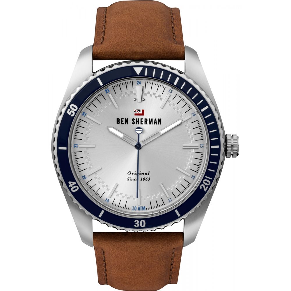 Orologio Ben Sherman in pelle marrone