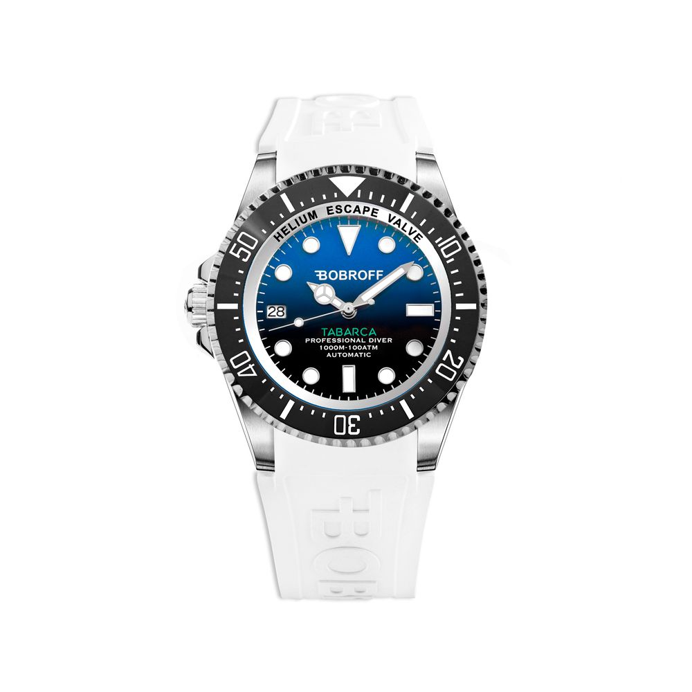 Orologio in gomma bianca Bobroff