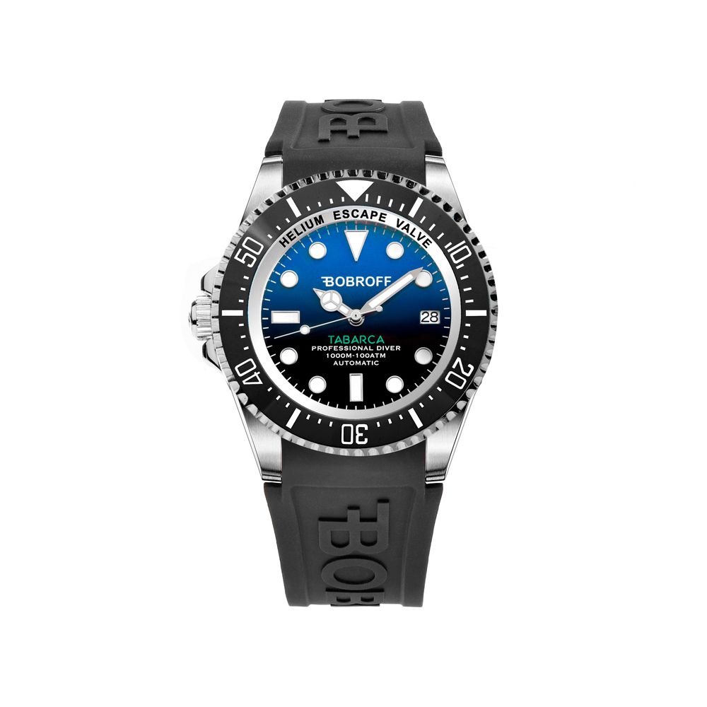 Orologio Bobroff in silicone nero