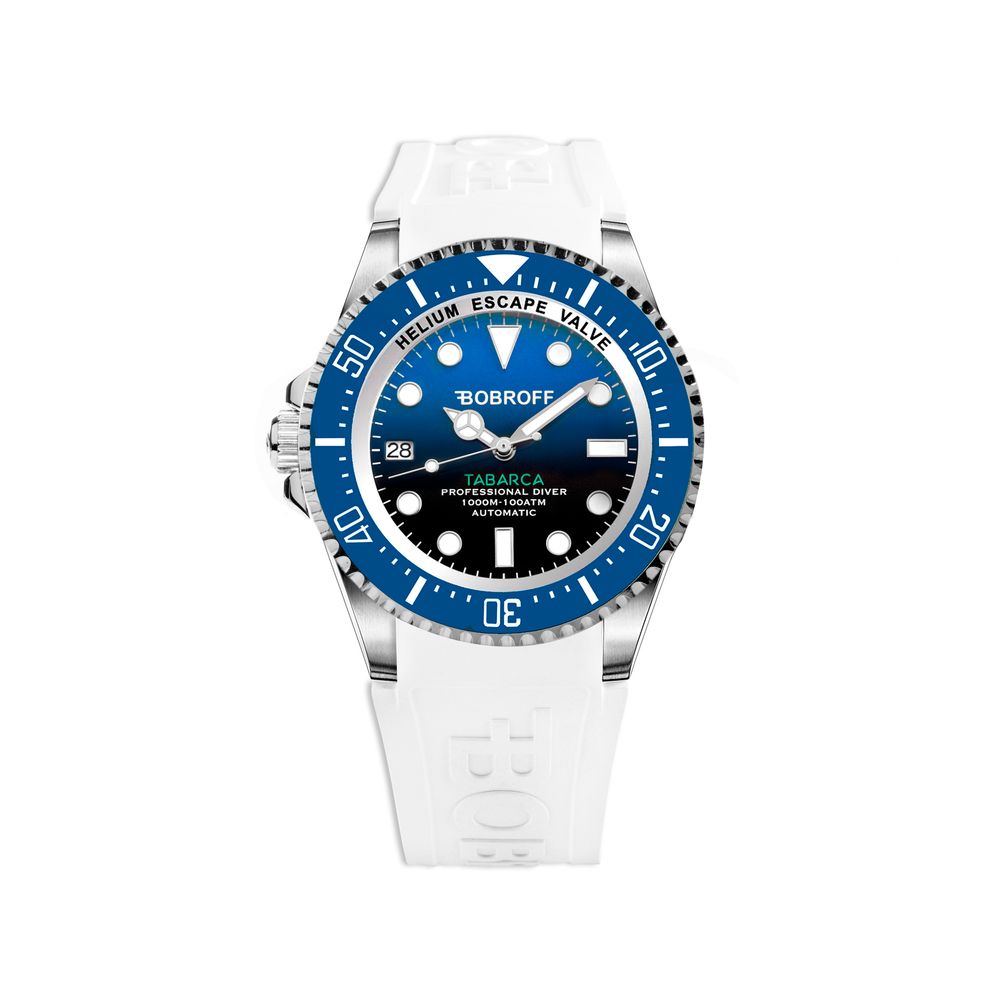 Orologio in gomma bianca Bobroff