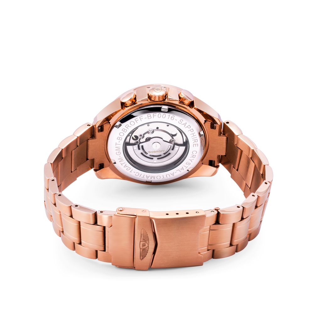 Orologio Bobroff in bronzo e acciaio