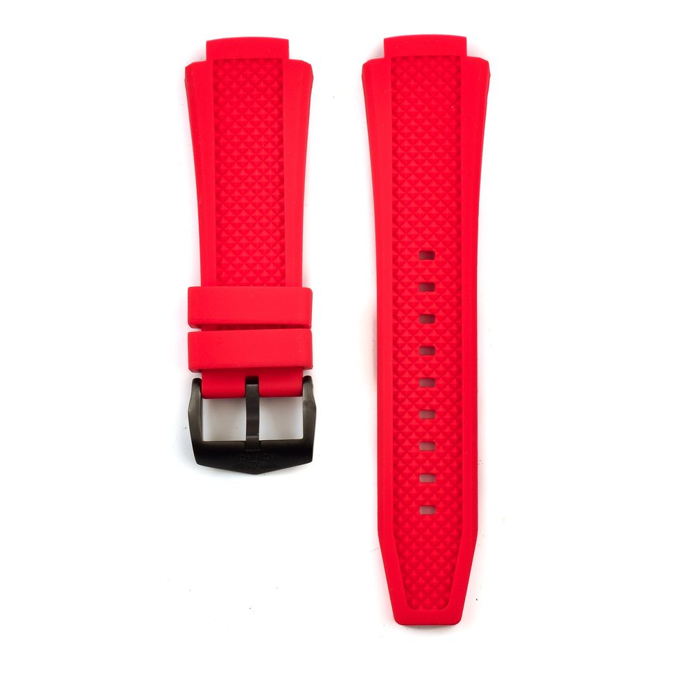 Orologio Bobroff in silicone rosso