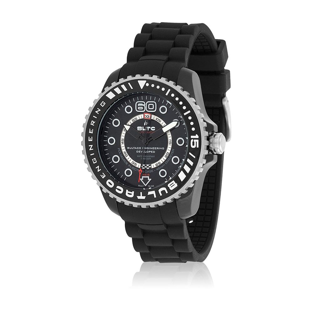 Orologio Bultaco in silicone nero