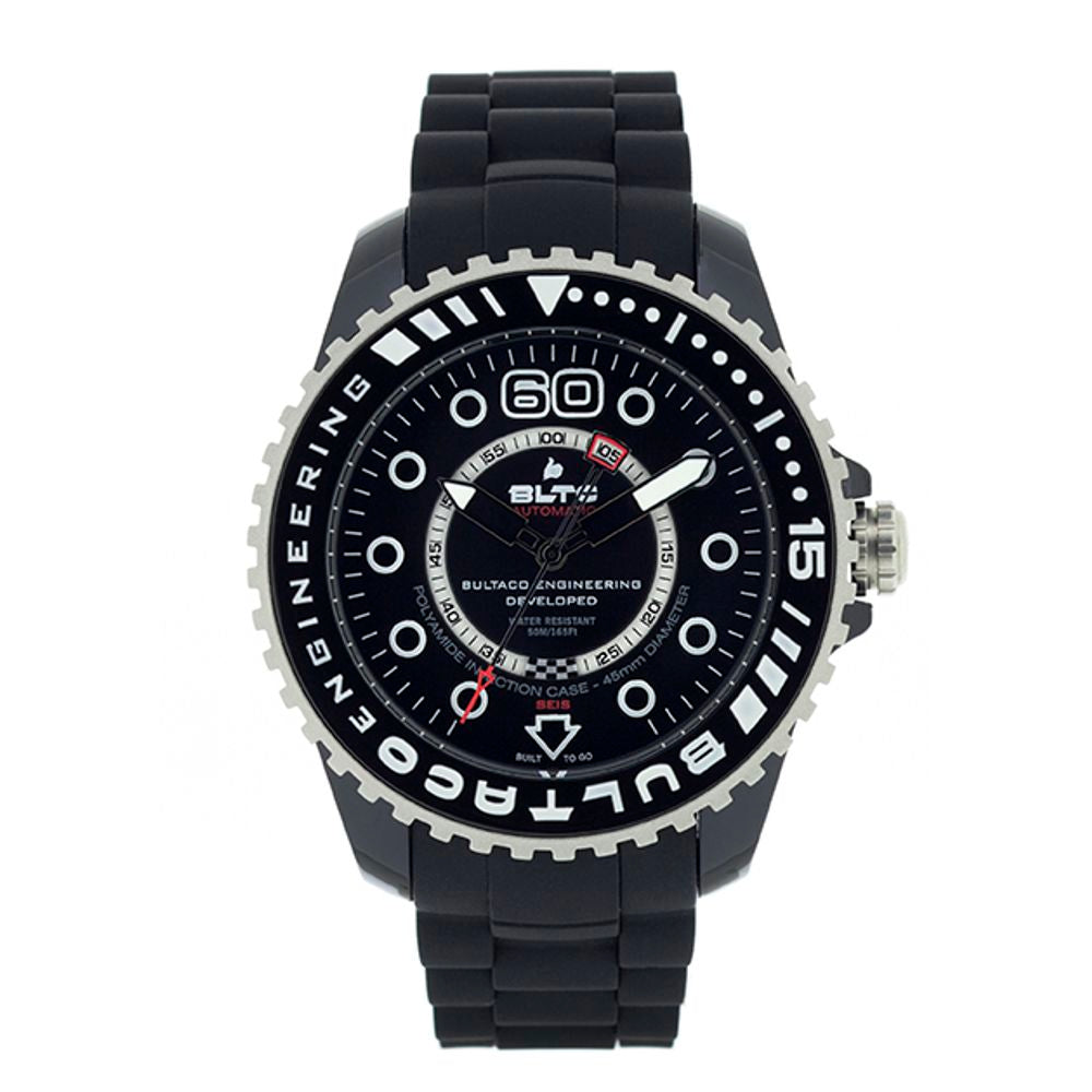 Orologio Bultaco in silicone nero