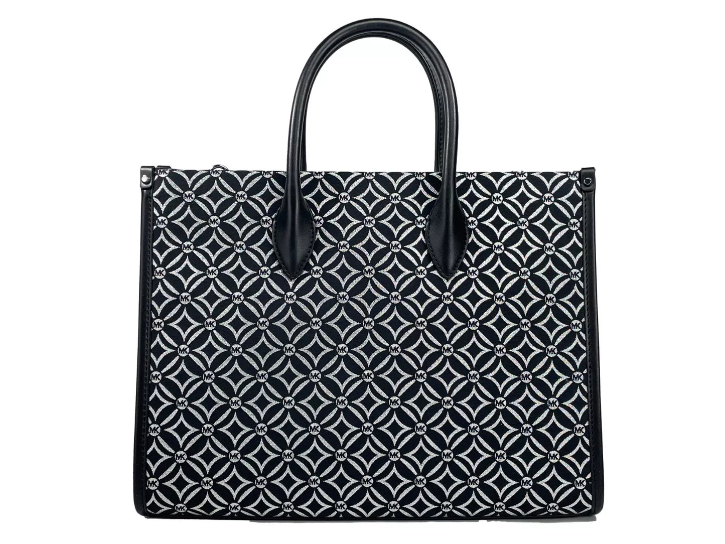 Borsa a tracolla Michael Kors Mirella Medium Top Zip Tote nera