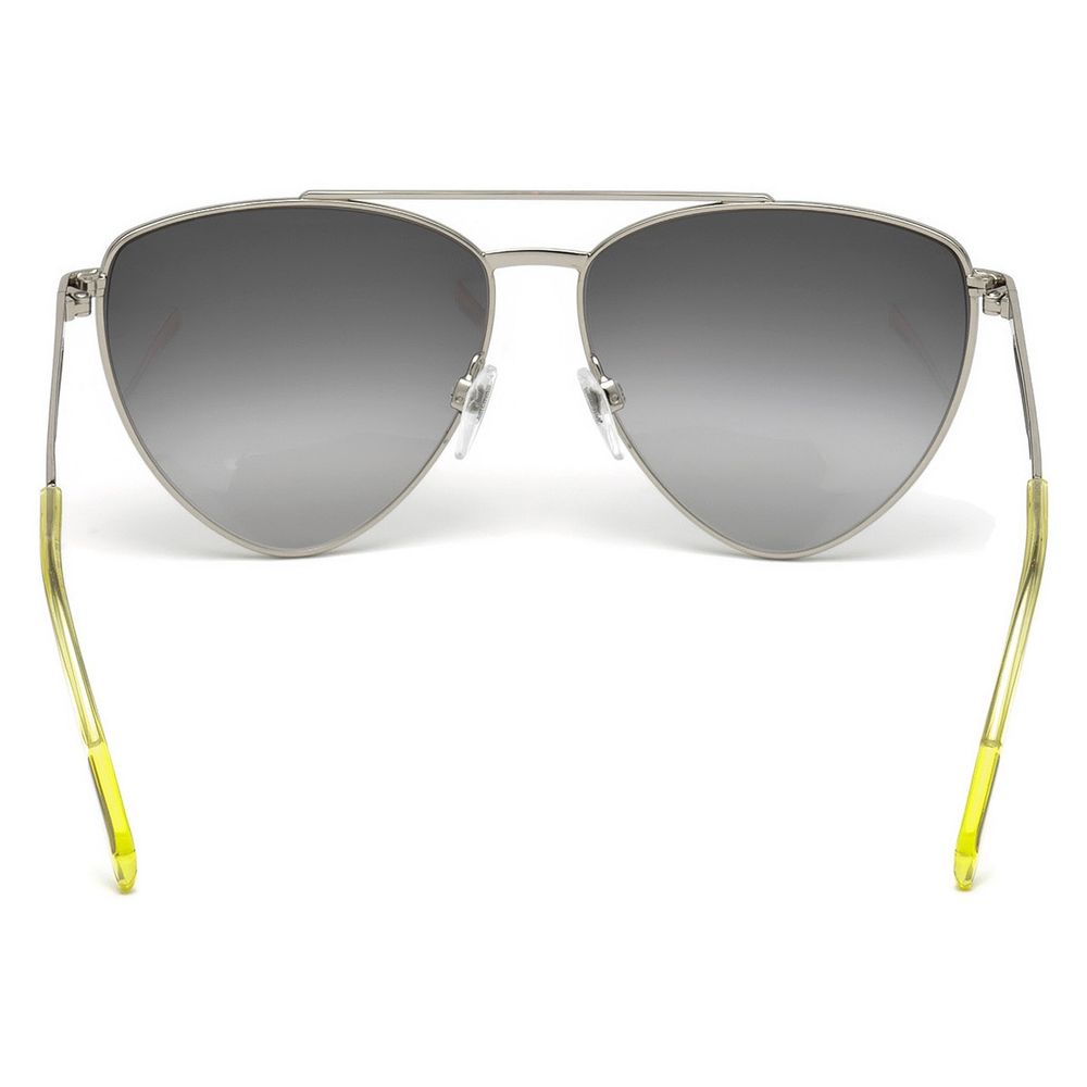 Occhiali da sole in metallo giallo Just Cavalli