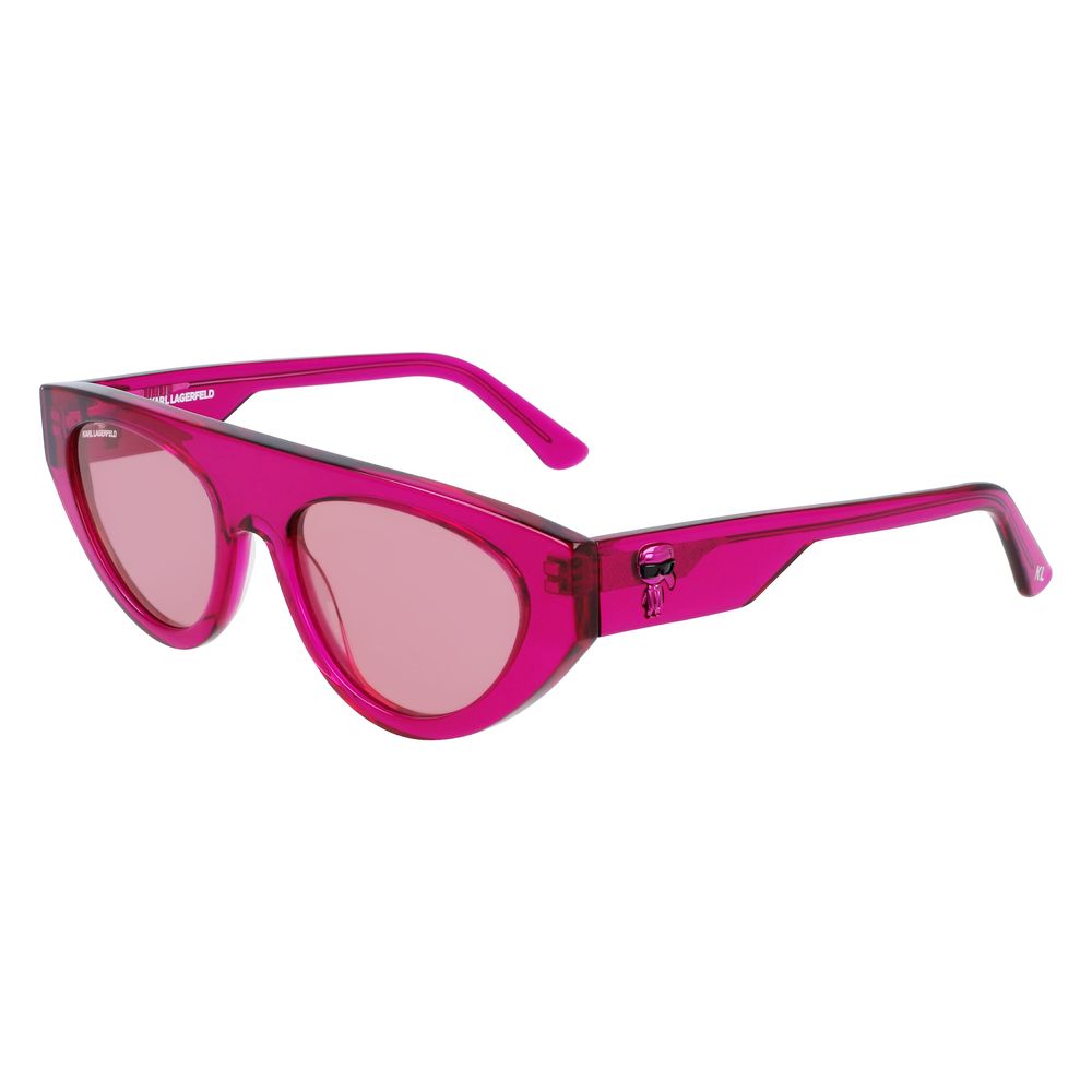 Karl Lagerfeld Pink Haircalf Sunglasses