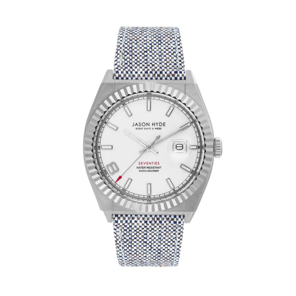 Orologio Jason Hyde in tessuto grigio