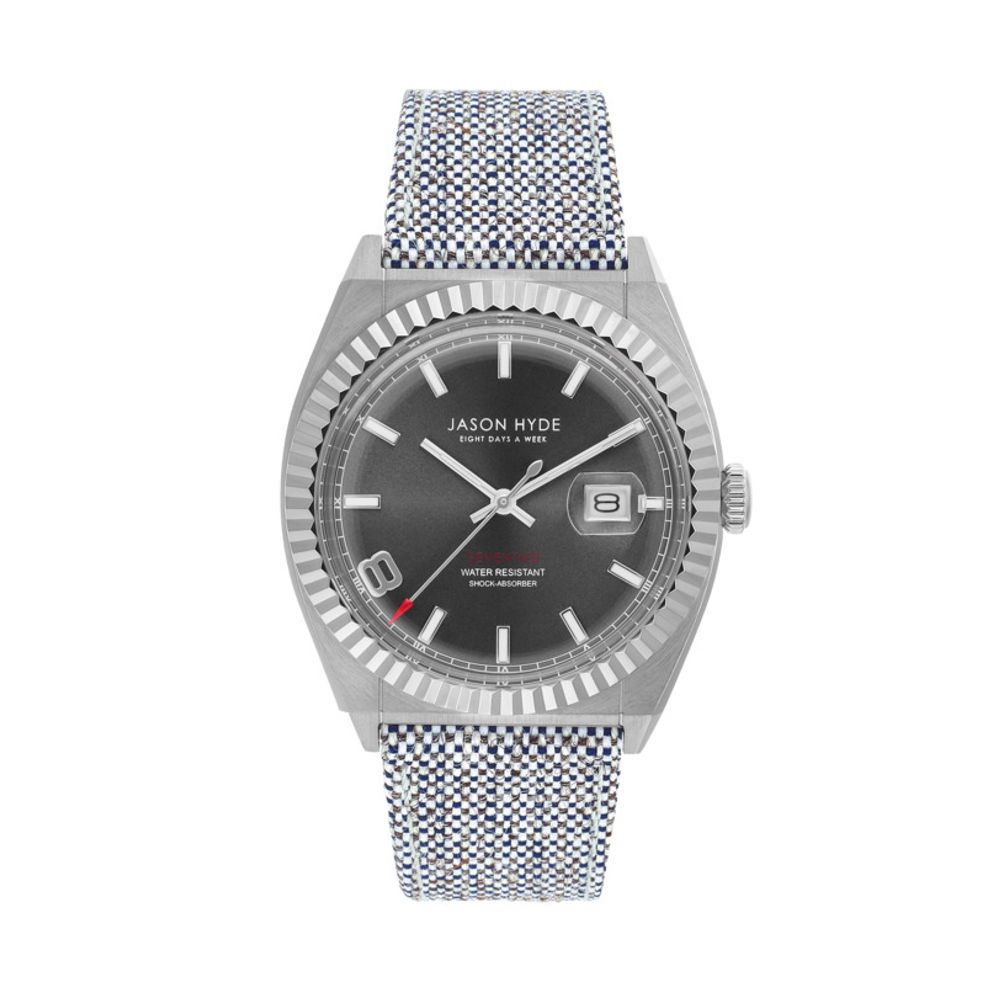 Orologio Jason Hyde in tessuto grigio