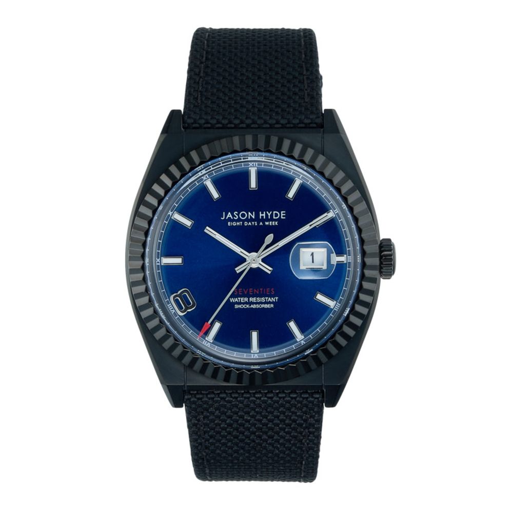 Orologio Jason Hyde in tessuto nero