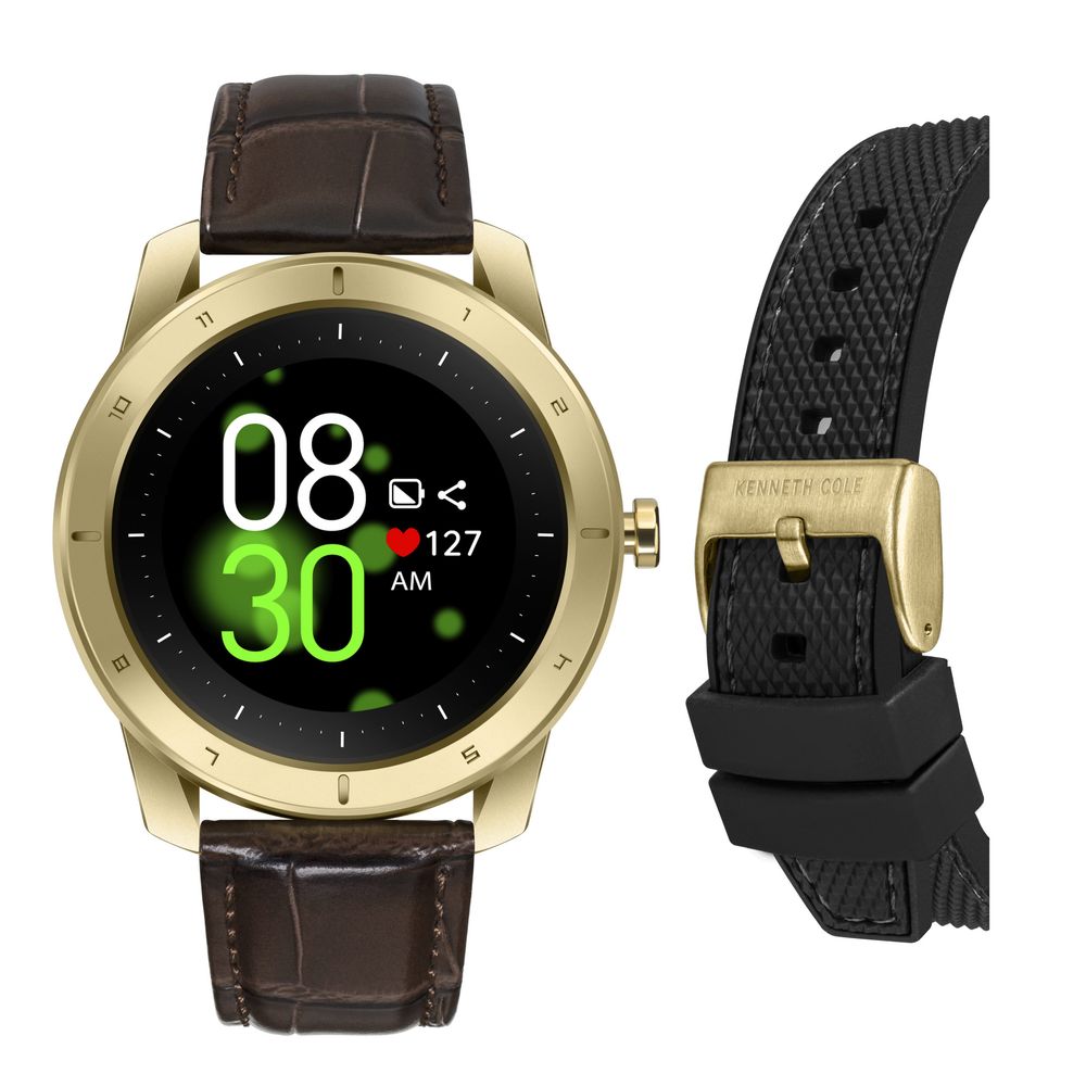 Orologio in silicone nero Kenneth Kole