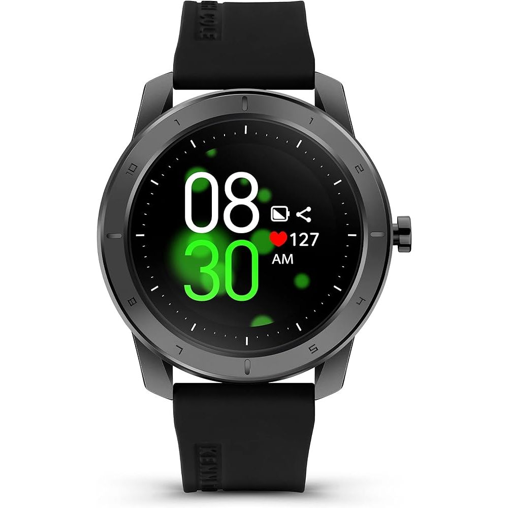 Orologio in silicone nero Kenneth Kole
