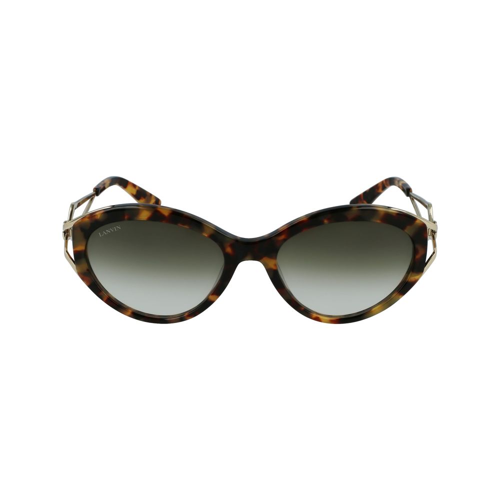 Lanvin Brown Haircalf Sunglasses