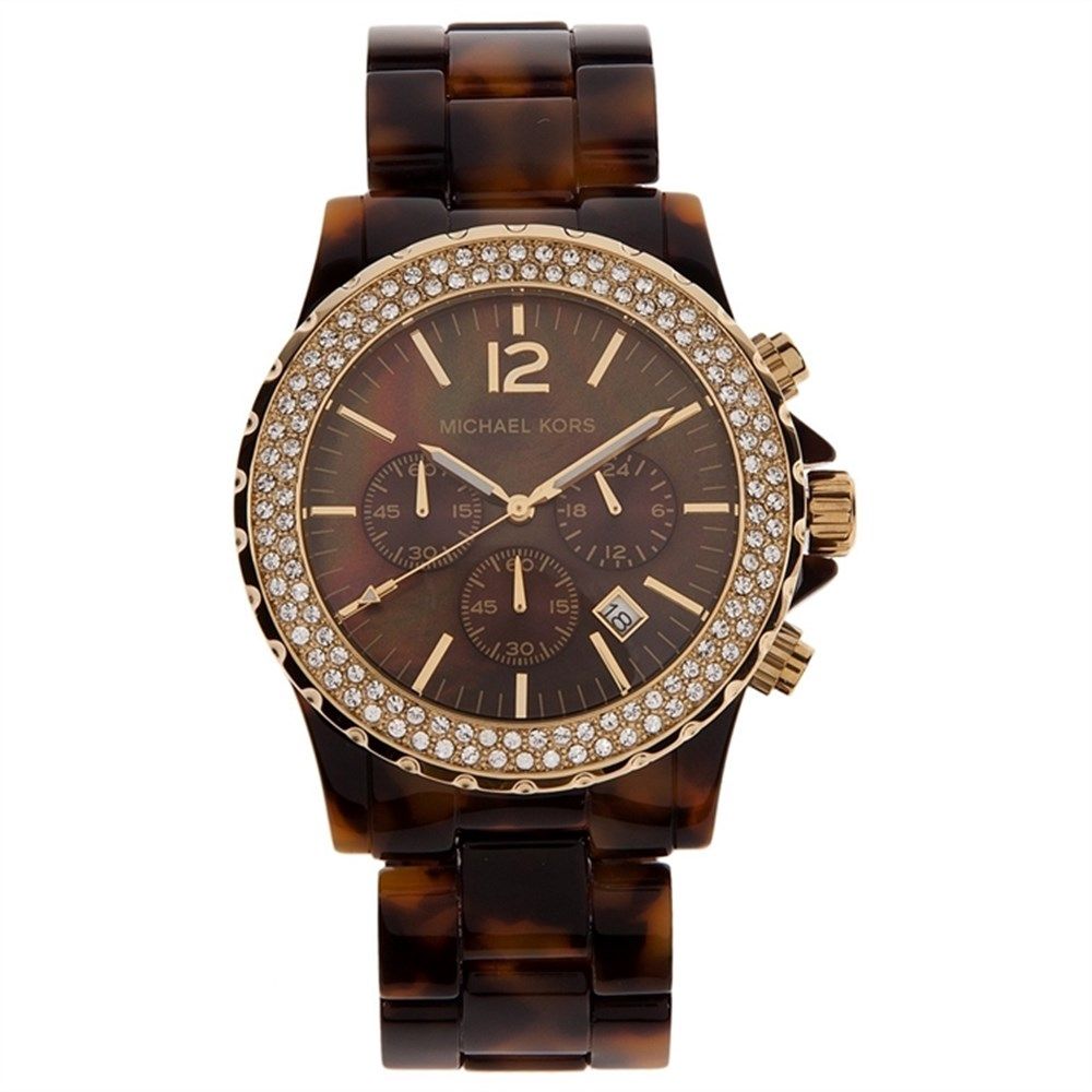 Orologio Michael Kors in resina bicolore