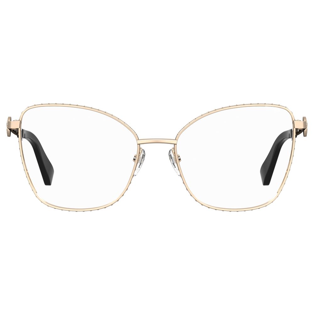 Moschino Rose Gold Metal Frames