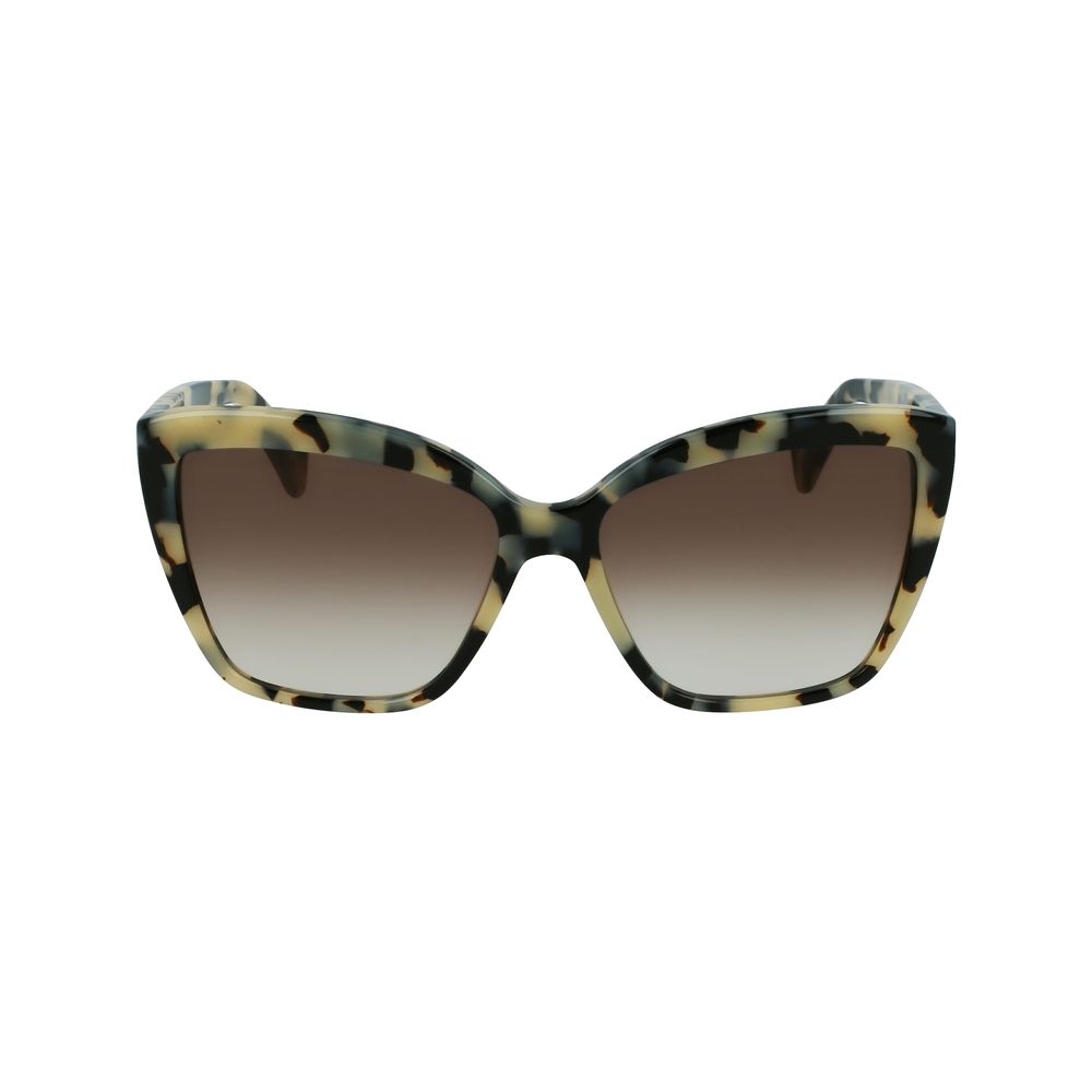 Occhiali da sole in acetato grigio Lanvin