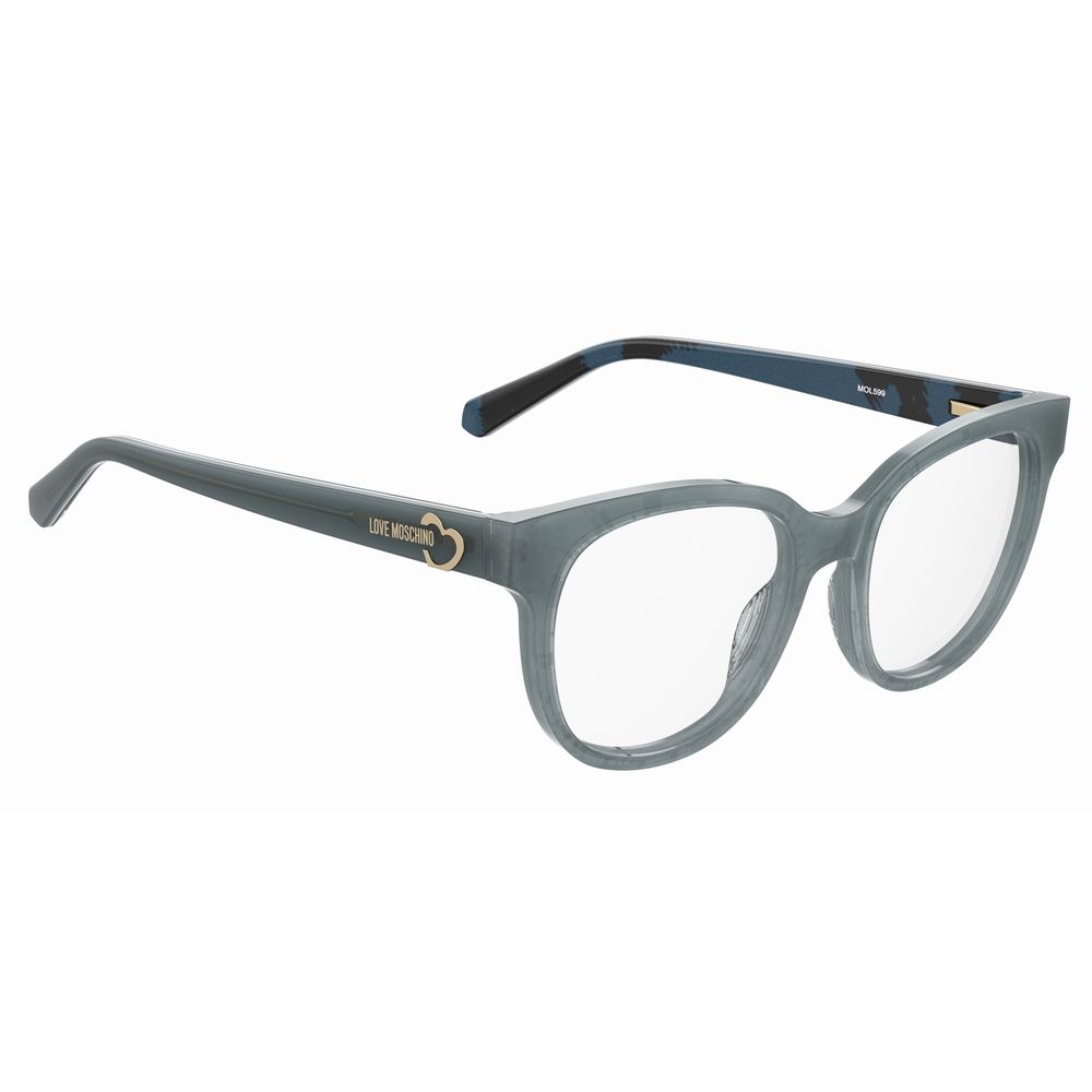 Love Moschino Blue Haircalf Frames