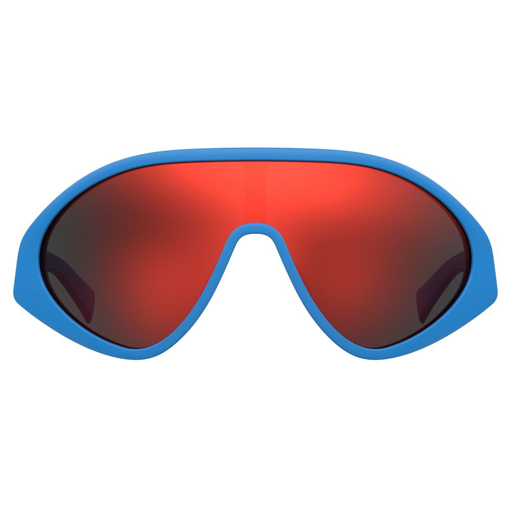 Occhiali da sole Moschino in resina blu