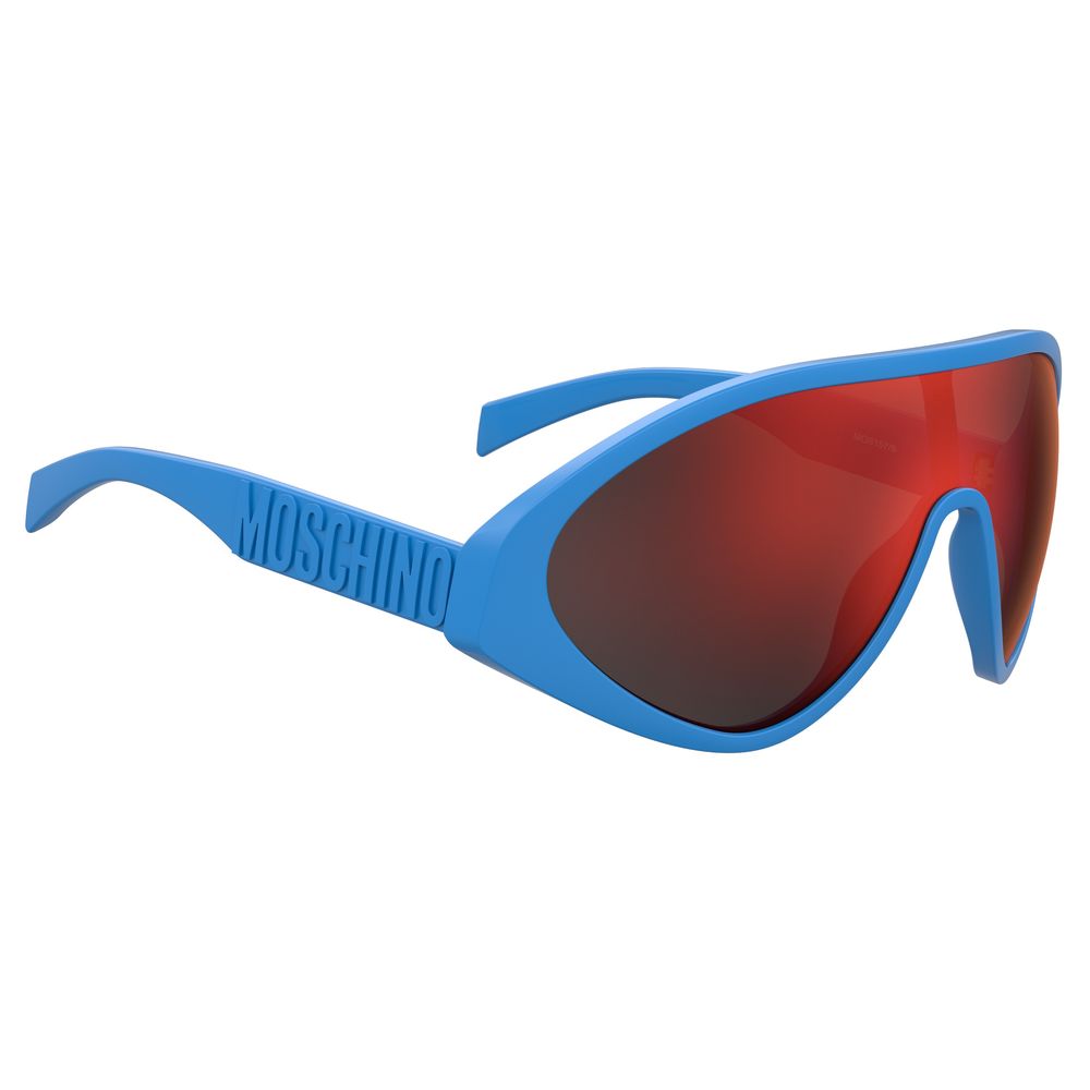 Occhiali da sole Moschino in resina blu