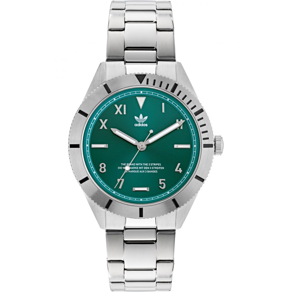 Orologio Adidas in acciaio inossidabile grigio