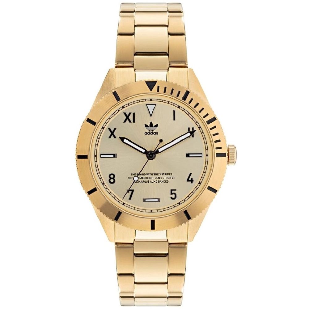 Orologio Adidas in acciaio inossidabile dorato