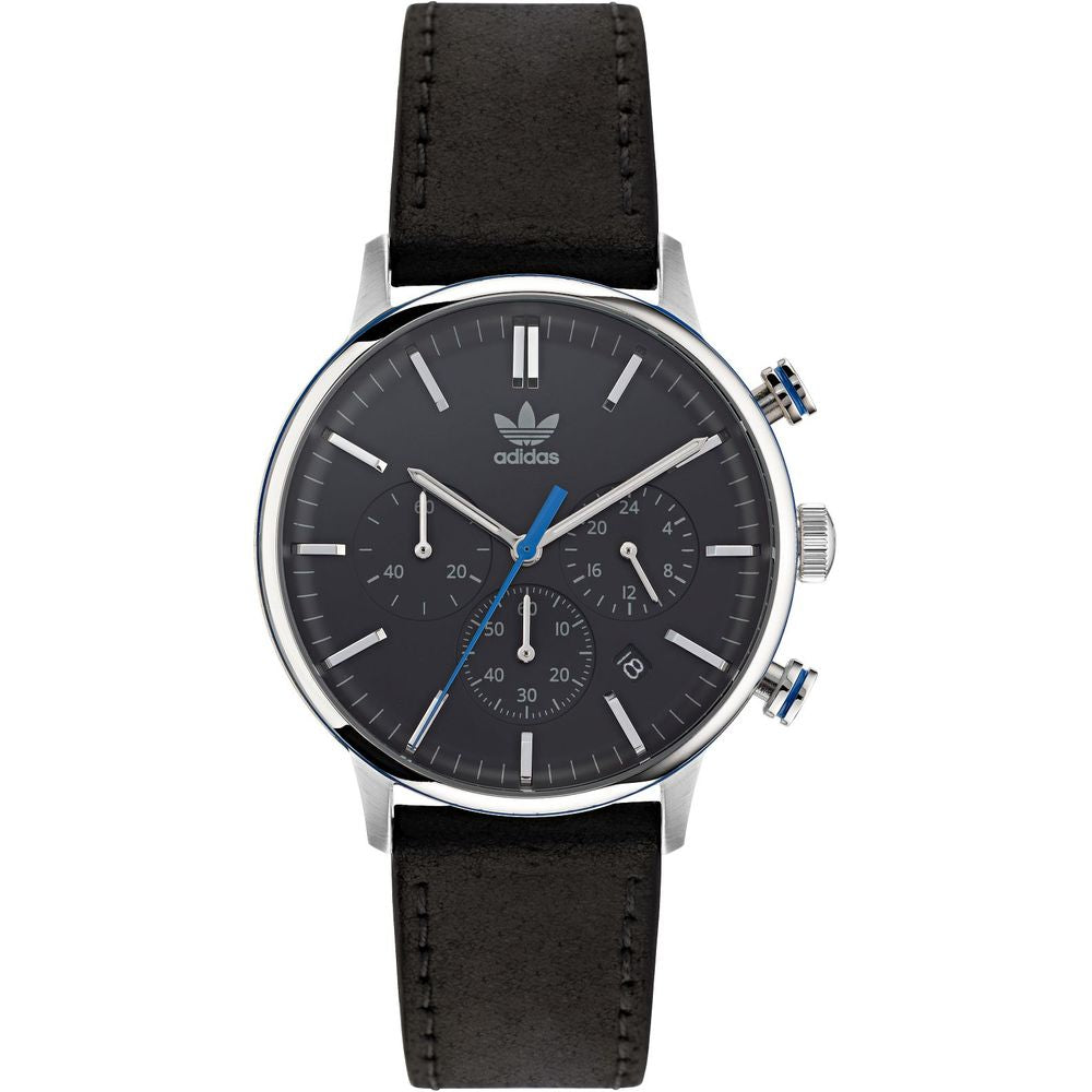 Orologio Adidas in pelle nera