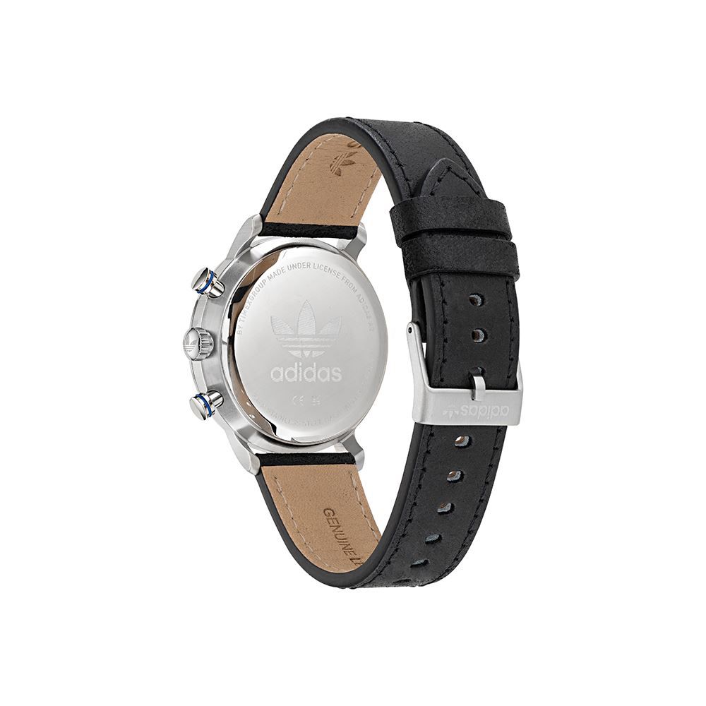 Orologio Adidas in pelle nera