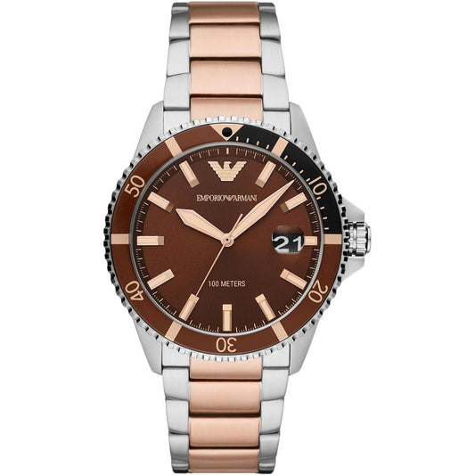 Orologio Armani multicolore in acciaio inossidabile